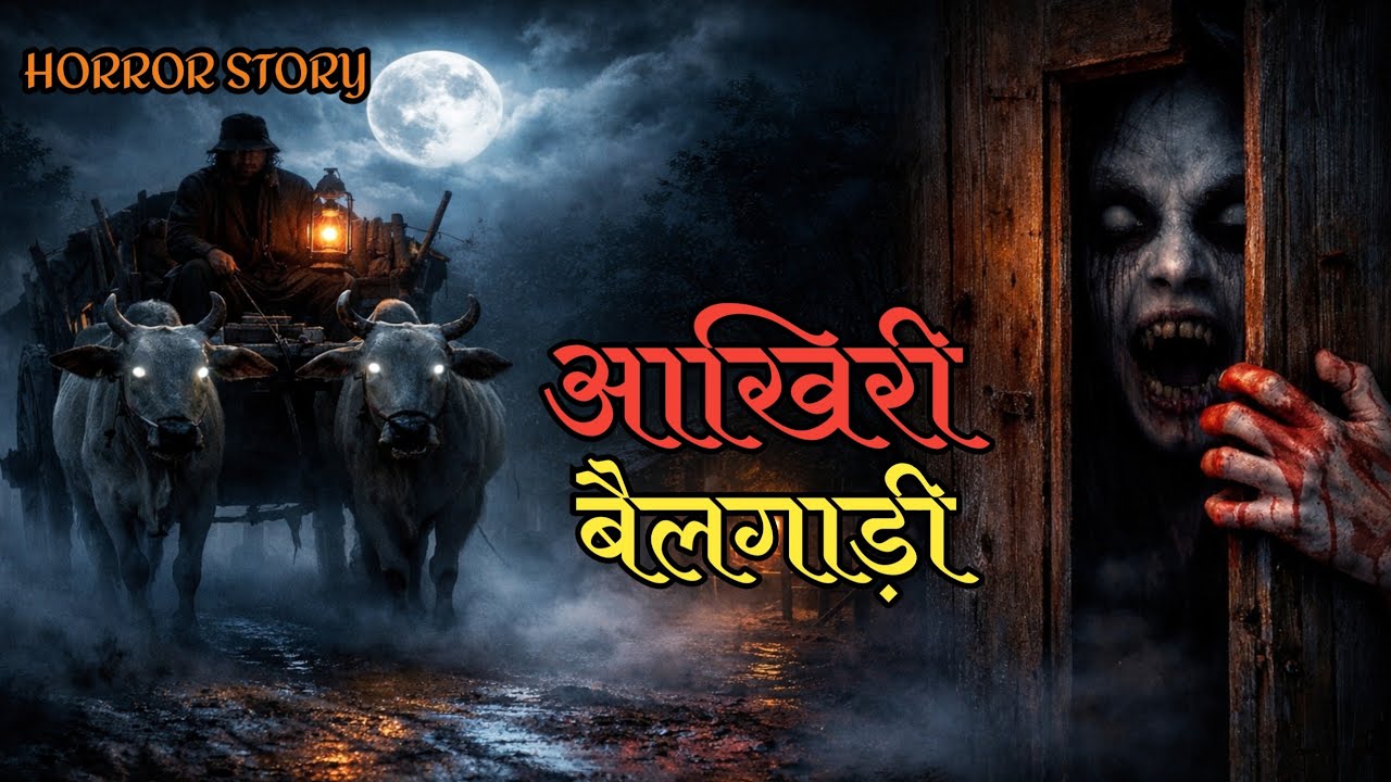 AAKHIRI BAILGADI | आखिरी बैलगाड़ी | Horror Story | #shaileshxhorror #hindihorrorstory #bhutiyakahani