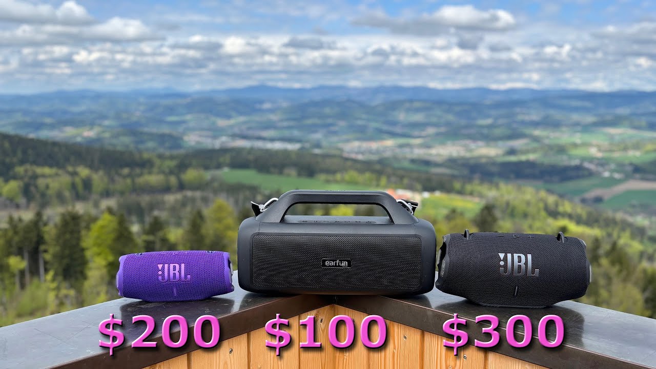 JBL Charge 6, Xtreme 4 & Earfun UBoom X - taking sound to the top