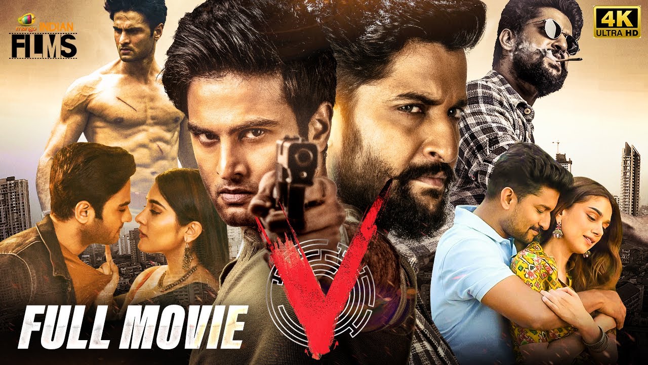 Nani's V Latest Full Movie 4K | Nani | Sudheer Babu | Nivetha Thomas | Aditi Rao | Kannada Dubbed