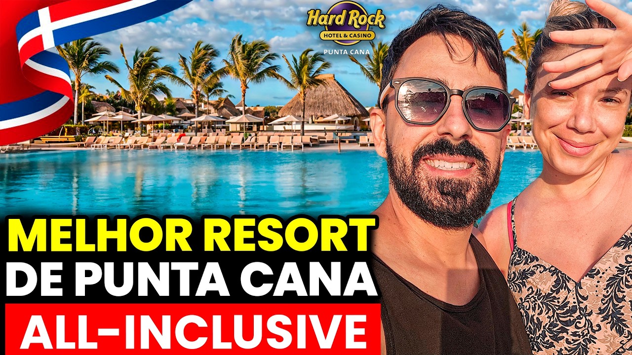 COMO é VIAJAR pra PUNTA CANA - VALE A PENA RESORT ALL INCLUSIVE? | FICAMOS no HARD ROCK HOTEL