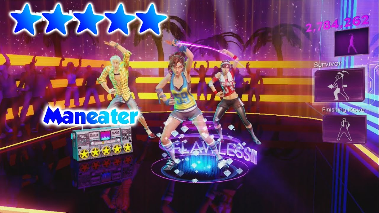 Dance Central 3 - Maneater (DC1 Import) - 5 Gold Stars