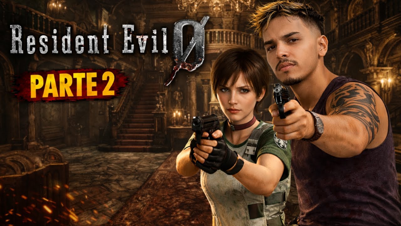 RESIDENT EVIL ZERO - Presos na mansão - #2 / serie resident evil do 0 ao requiem