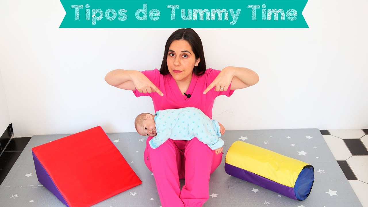 Ejercicios para poner boca abajo a mi bebé