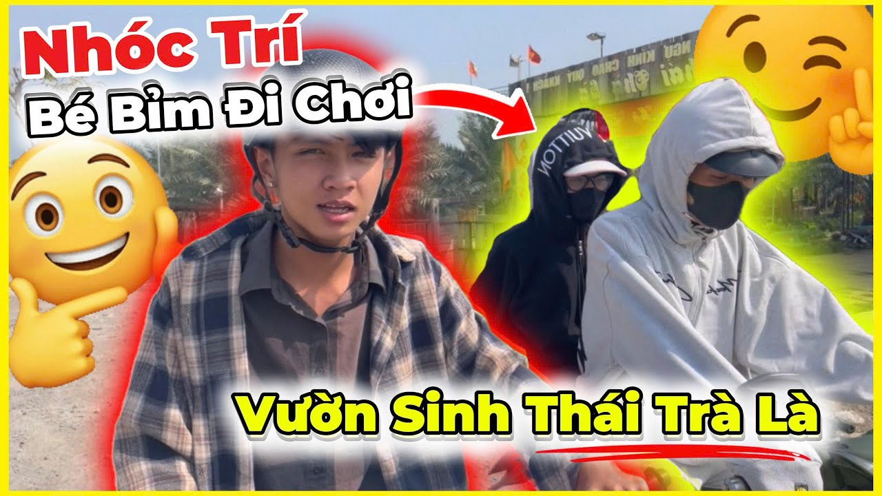 Nhóc Trí Chơi Bé Bỉm Đi Chơi Vườn Sinh Thái Trà Là | AG Nhóc Trí