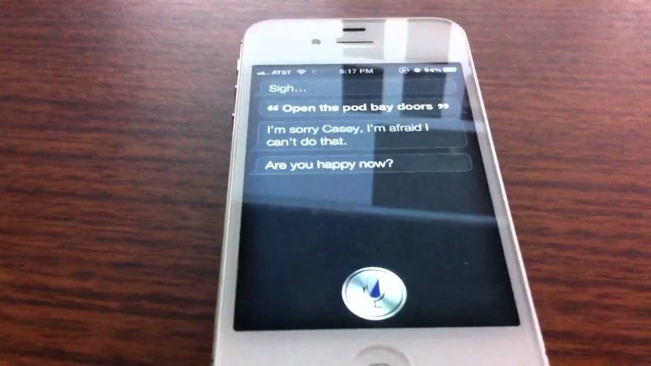 Siri - Open The Pod Bay Doors