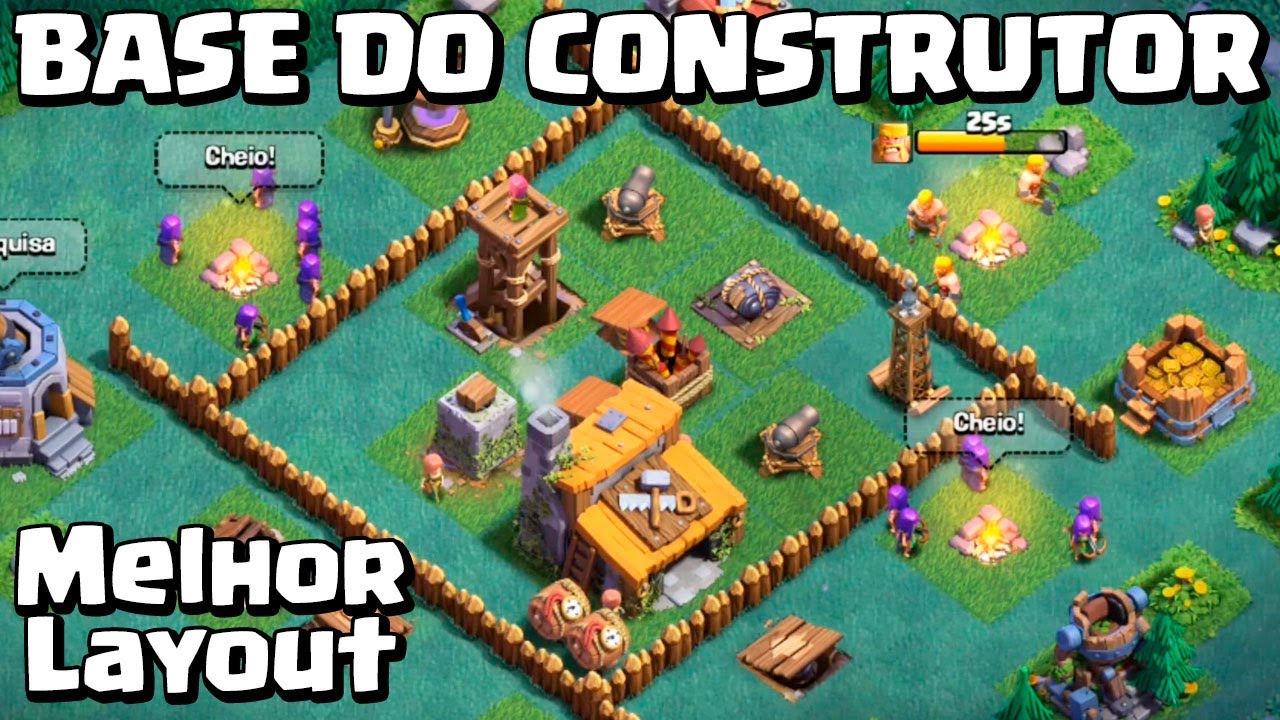 BASE DO CONSTRUTOR #02: DICAS CASA NÍVEL 3! LAYOUT INSANO! Clash of Clans