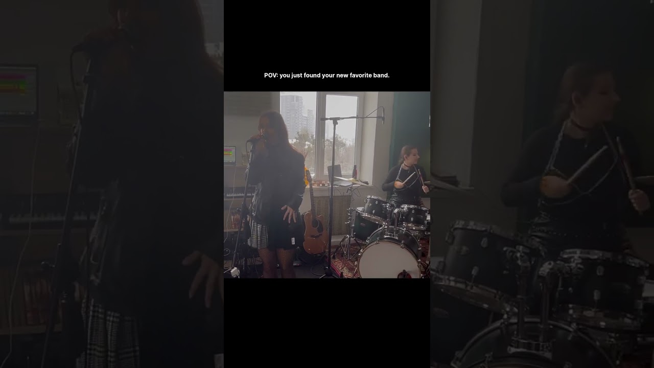 New snippet💋🔥 #girlsband #rockband #alternativerock #femalerockband #newsong #music #rock #рокгурт