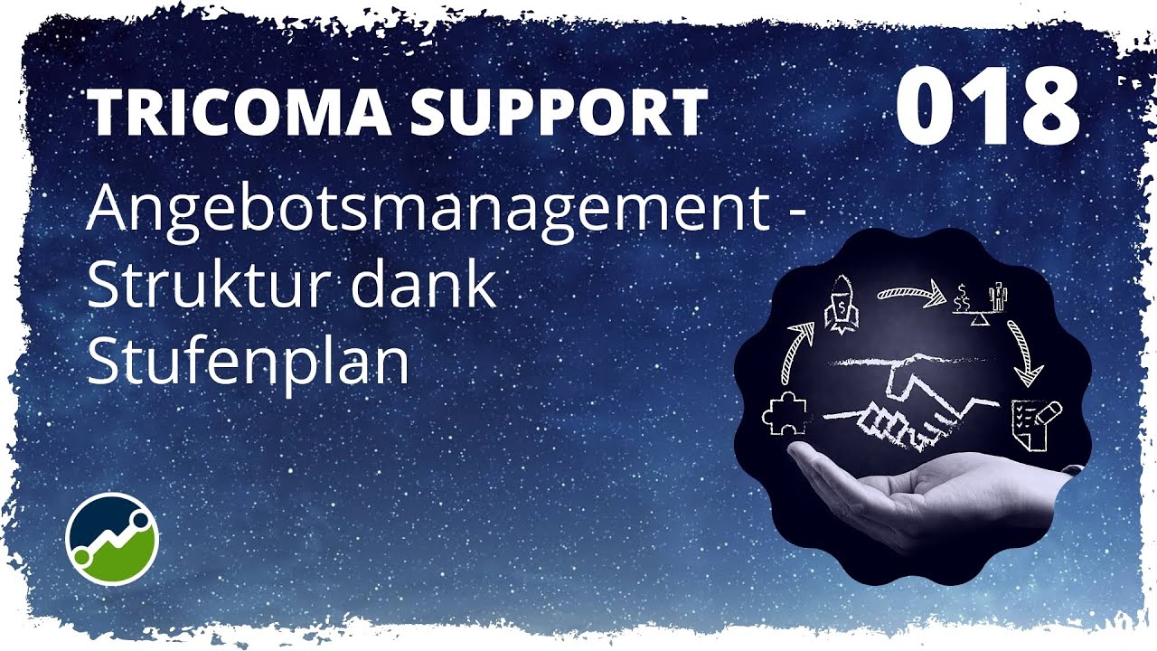 tricoma support #018: Angebotsmanagement in tricoma - Struktur dank Angebotsstufen