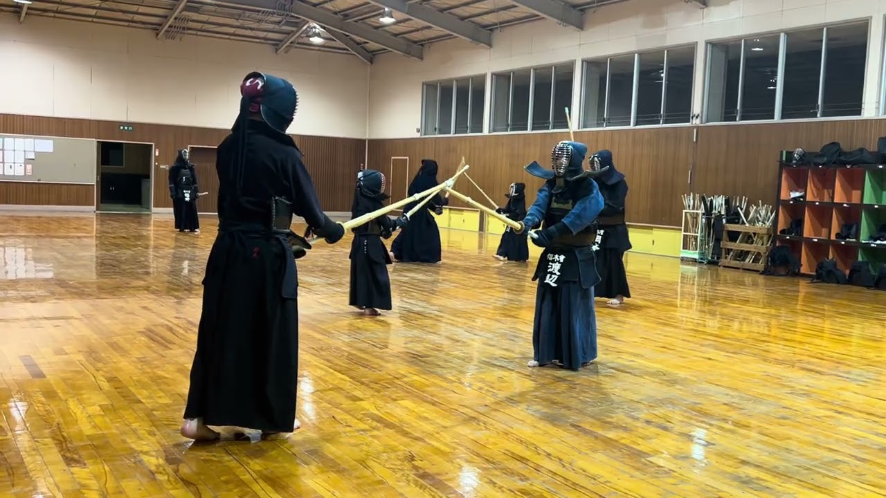 櫻木會稽古　2026年1月22日　地稽古　渡辺さんvs鈴木くん　#栃木　#真岡市　#剣道　#稽古　#JAPAN   #KENDO   #極寒　#稽古は楽しく　#とにかく寒い！