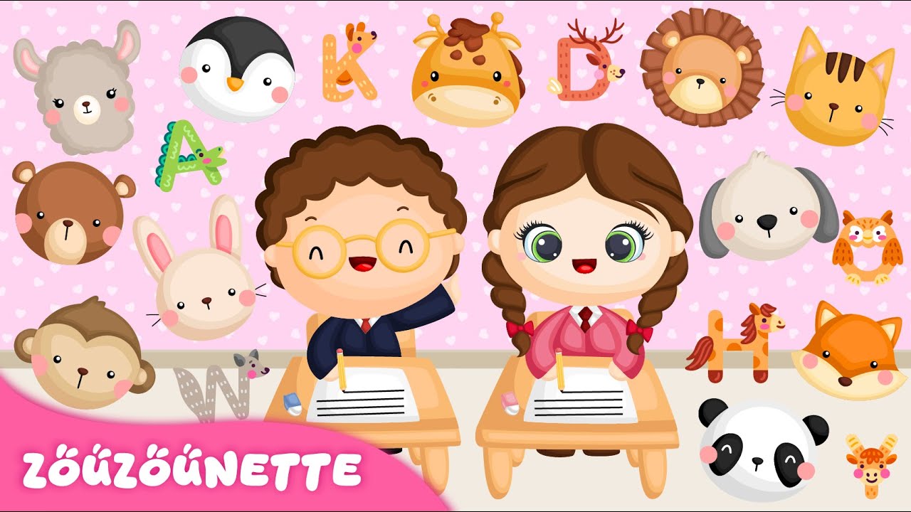 Alphabet des animaux avec Zouzounette 🐻🌸 | Apprendre les animaux de A à Z 🐾🅰️