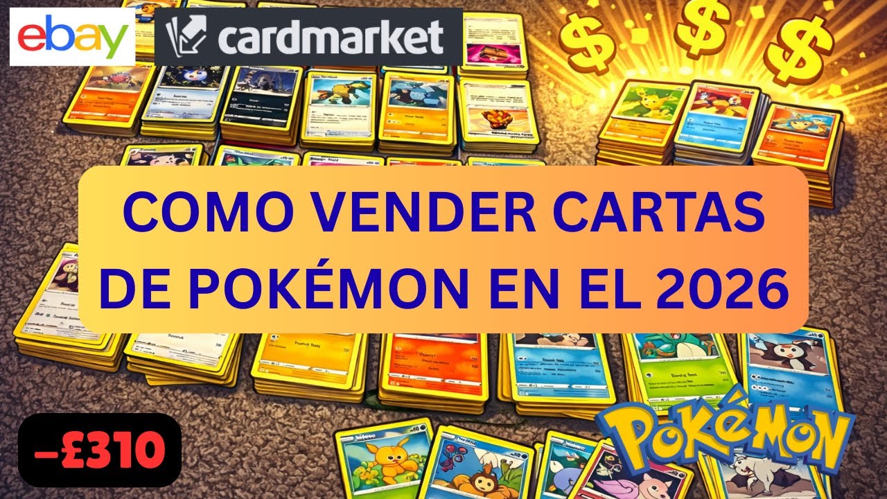 💰 COMO EMPEZAR UN NEGOCIO DE CARTAS DE POKÉMON EN EL 2026 | RETO POKÉMON 2026 💰