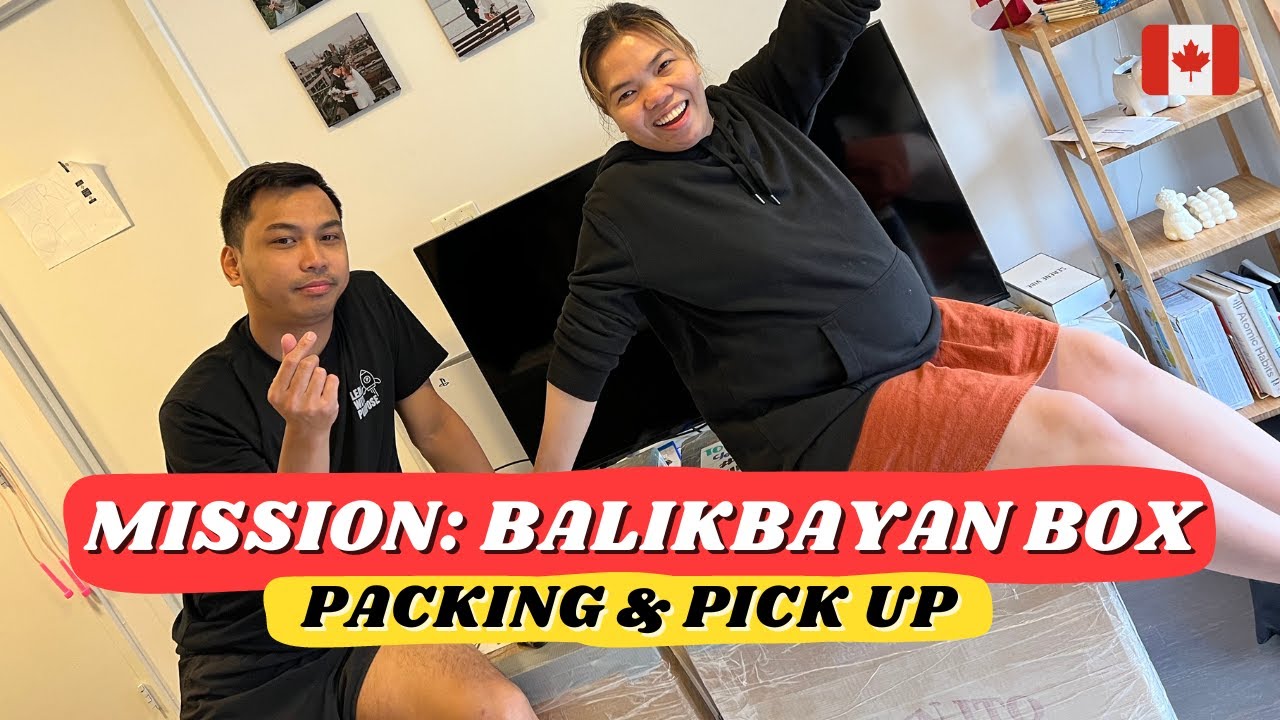 PACKING OUR BALIKBAYAN BOX FROM CANADA TO THE PHILIPPINES | Pinoy Canada