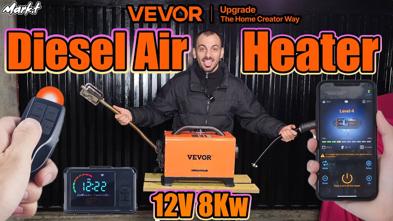 ΔΕΝ ΘΑ ΞΑΝΑΚΡΥΩΣΕΙΣ Με αυτό! Vevor Diesel Heater Τest Review🔥