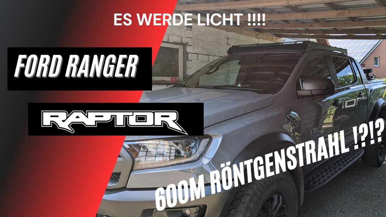 Ford Ranger Raptor - Front Runner Outfitters -  Osram Lightbar VX1000-CB SM - Anschluss