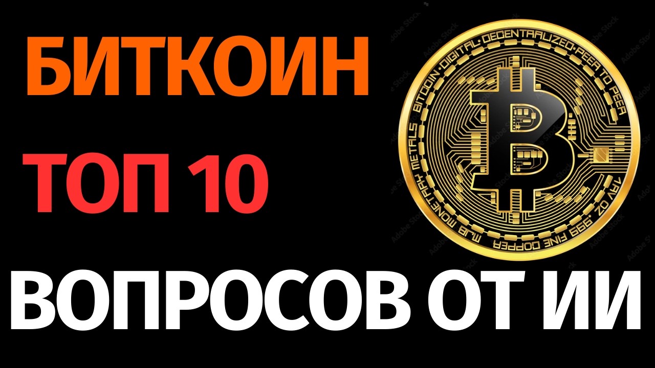 🚨10 вопросов, которые ты БОИШЬСЯ задать перед тем, как начать накапливать Биткоин по мнению ChatGPT.