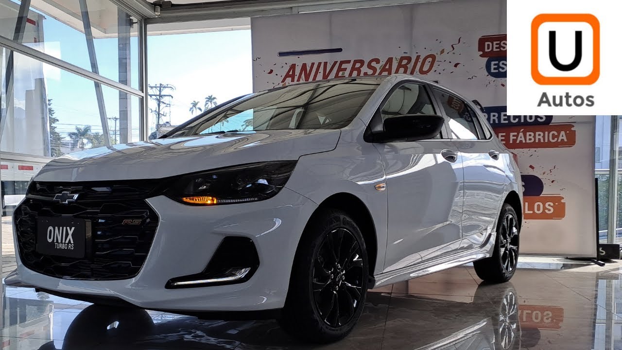 Chevrolet Onix Turbo RS 2023 ESTILO HOTHATCH #Chevroletonix #NetUAutos