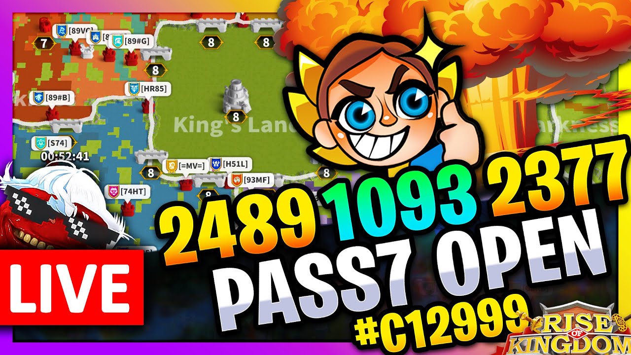 PASS7: 2489 • 2377 • 1093 • 3251 🔥 LIVE! 🔴 #C12999