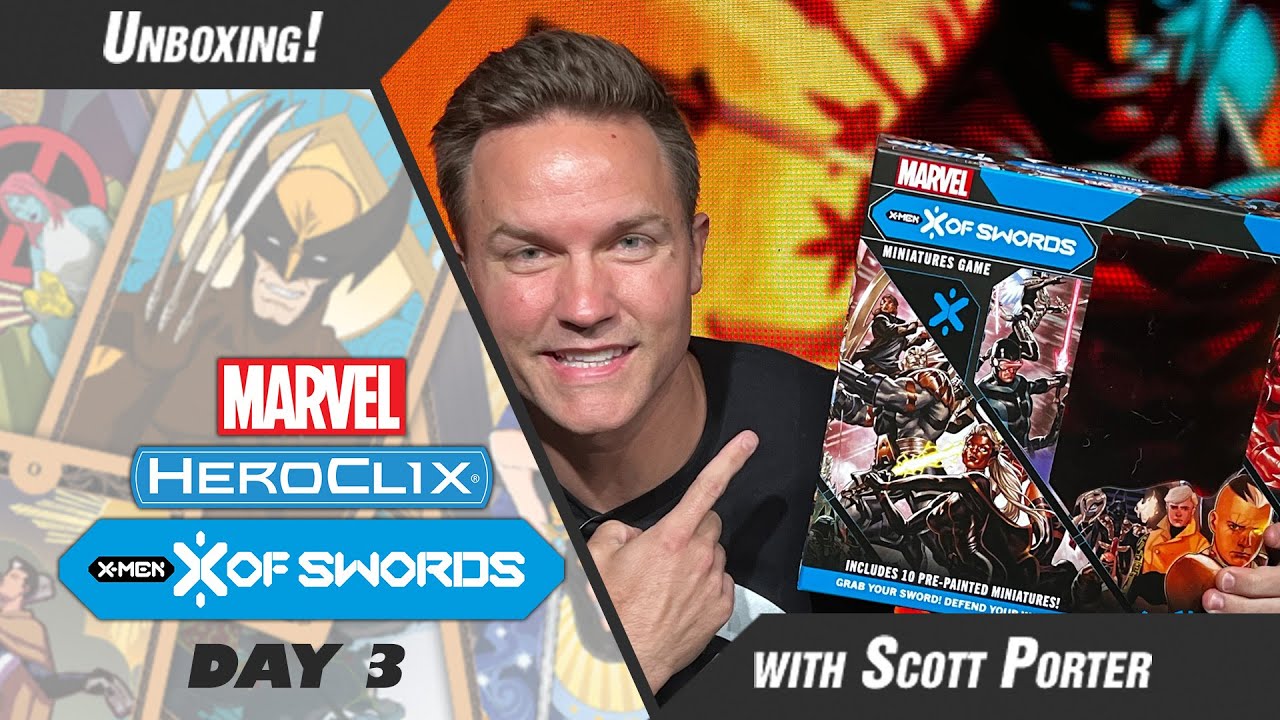 New Age Mutants Unite! | Unboxing Marvel HeroClix: X of Swords | Day 3
