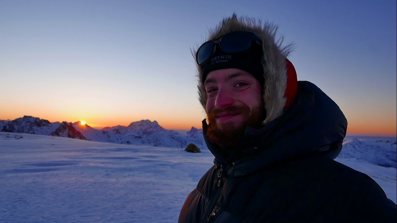 En natt på Lofotens tak