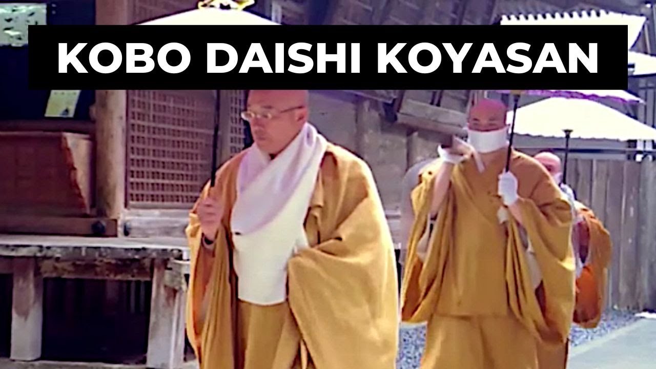 Buddhist Monks' Daily Ritual Offering to Kobo Daishi, Koyasan