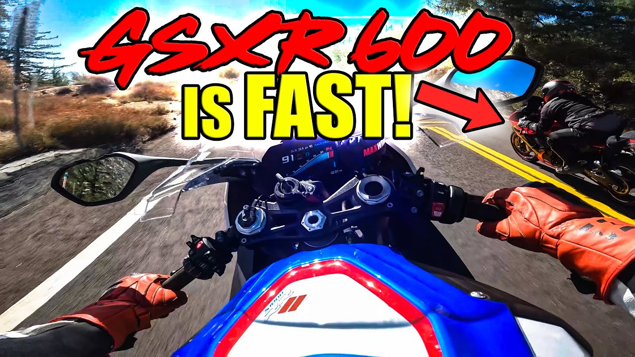 Suzuki Wants To Race My BMW 😄 GSXR600 vs S1000RR