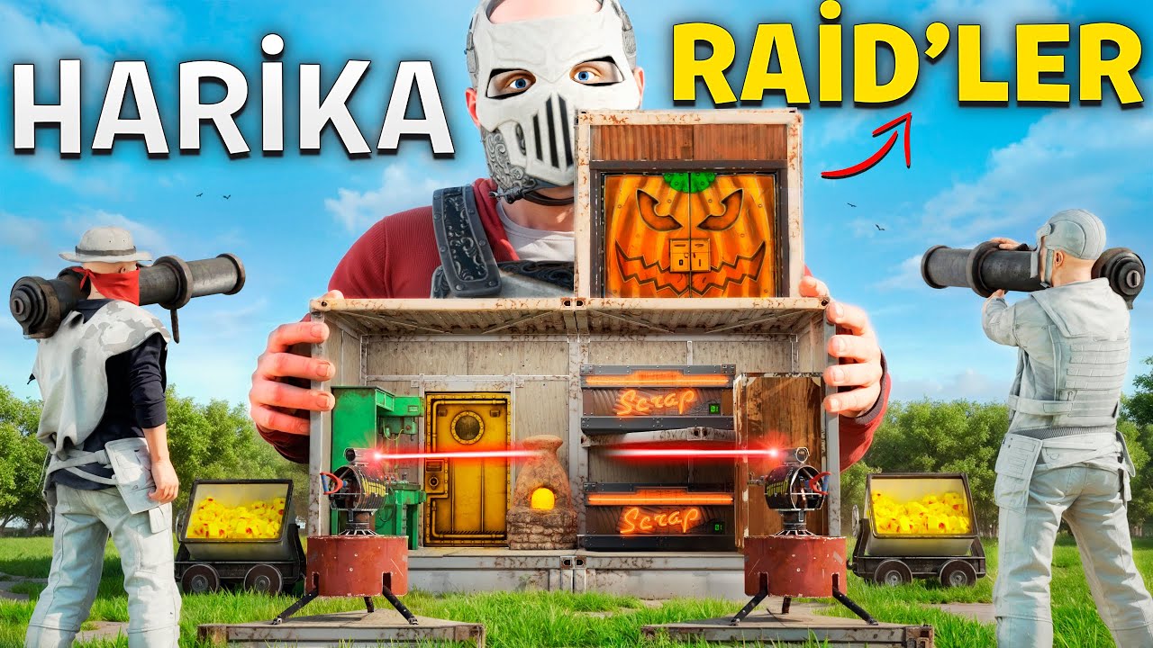 10.000 SAATLİK OYUNCULARI PATLATIRSAN NE OLUR ? (MUHTEŞEM İNTİKAM HİKAYESİ) Rust Türkçe Film