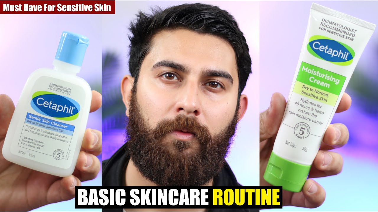 Basic Skincare Routine | Cetaphil Gentle Skin Cleanser & Moisturizer | Non Sponsored