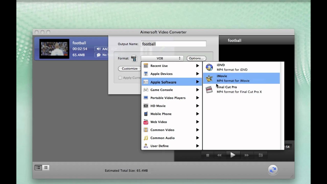 VOB to MP4 Converter - Convert VOB to MP4 on Mac/Windows