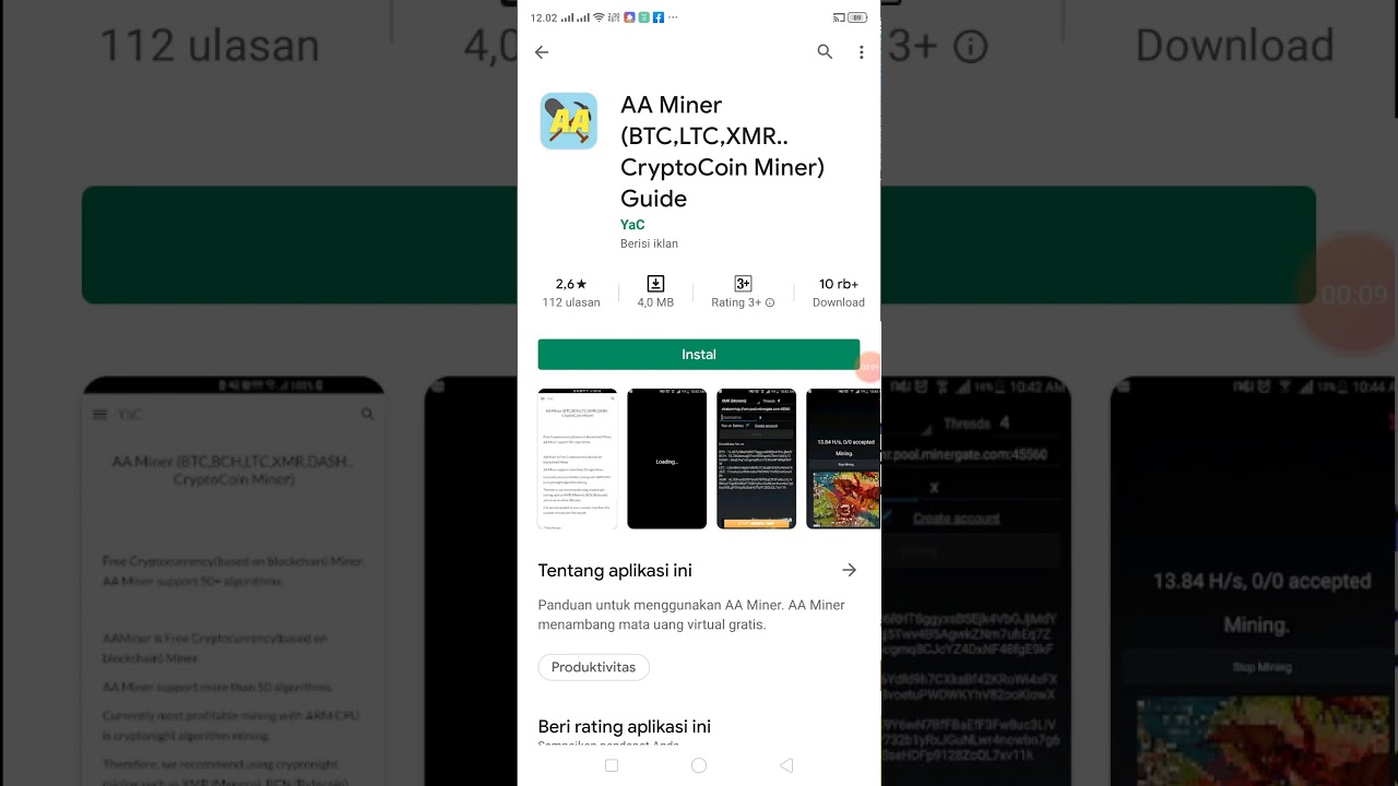 SITUS TEMPAT APLIKASI AA MINER YANG ASLI