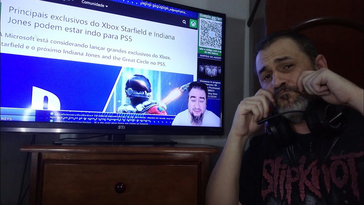 AMX CHORANDO E PASSANDO PANO COM XBOX MULTI KKKK