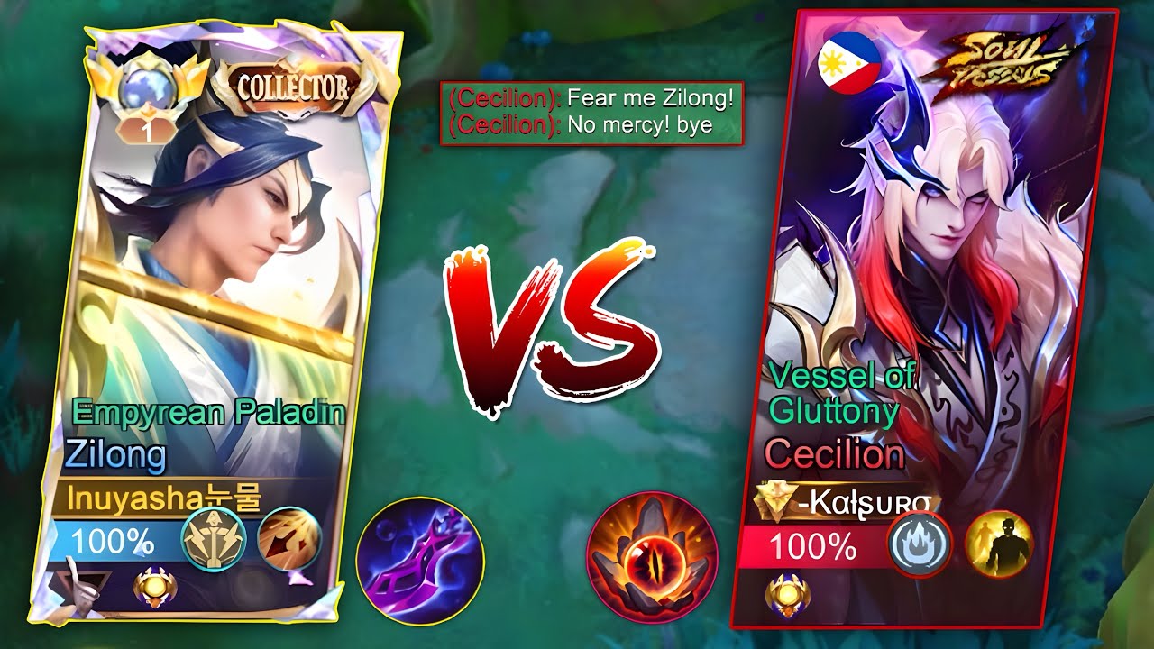 NEW FEAR UNLOCKED😳 | ZILONG VS NEW SKIN CECILION 🔥 (INTENSE BATTLE)