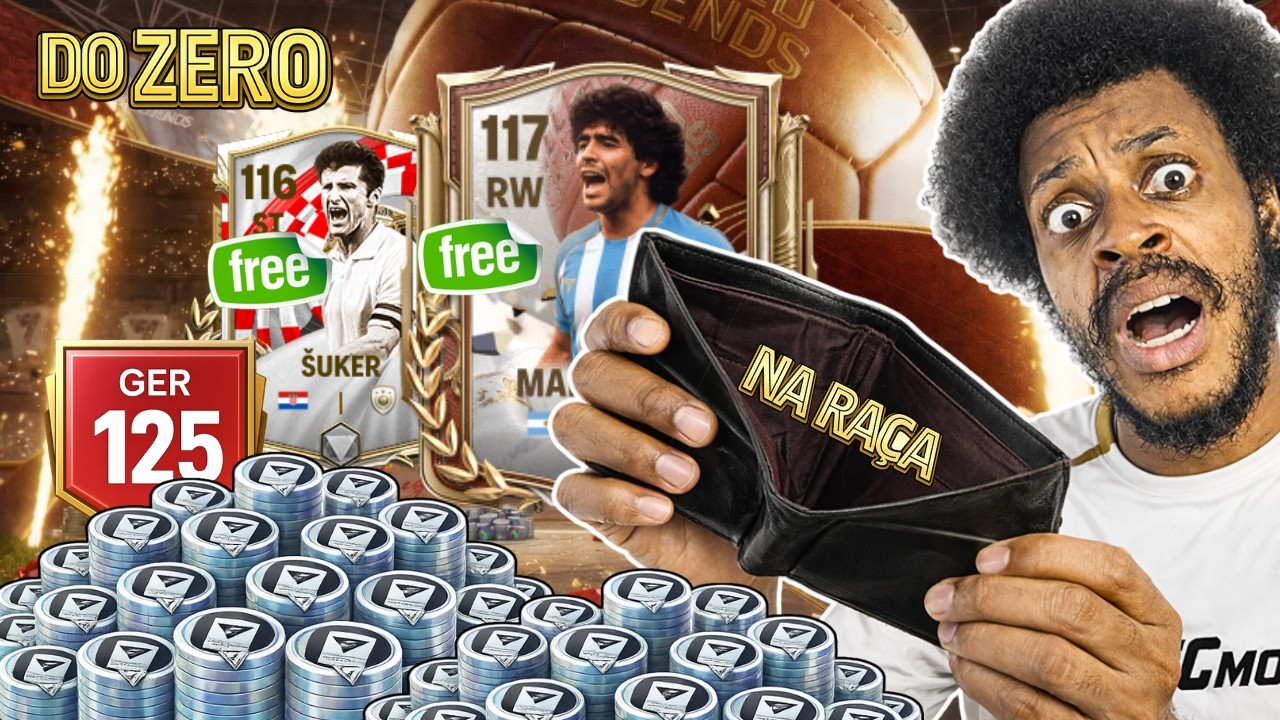 COMECEI UMA CONTA DO ZERO no FC Mobile