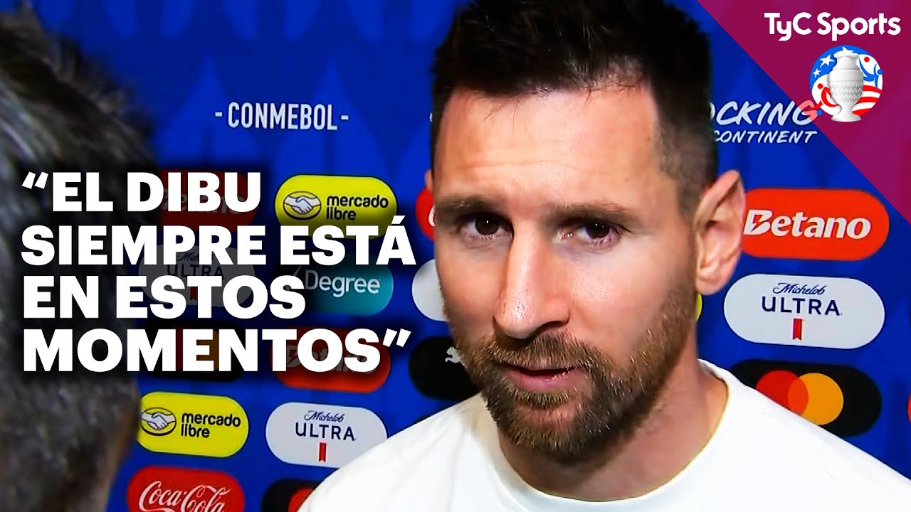 MESSI Y LOS JUGADORES DE LA SCALONETA LUEGO DEL PARTIDO SUFRIDO ANTE ECUADOR Y EL PASE A SEMIFINAL💪🏻