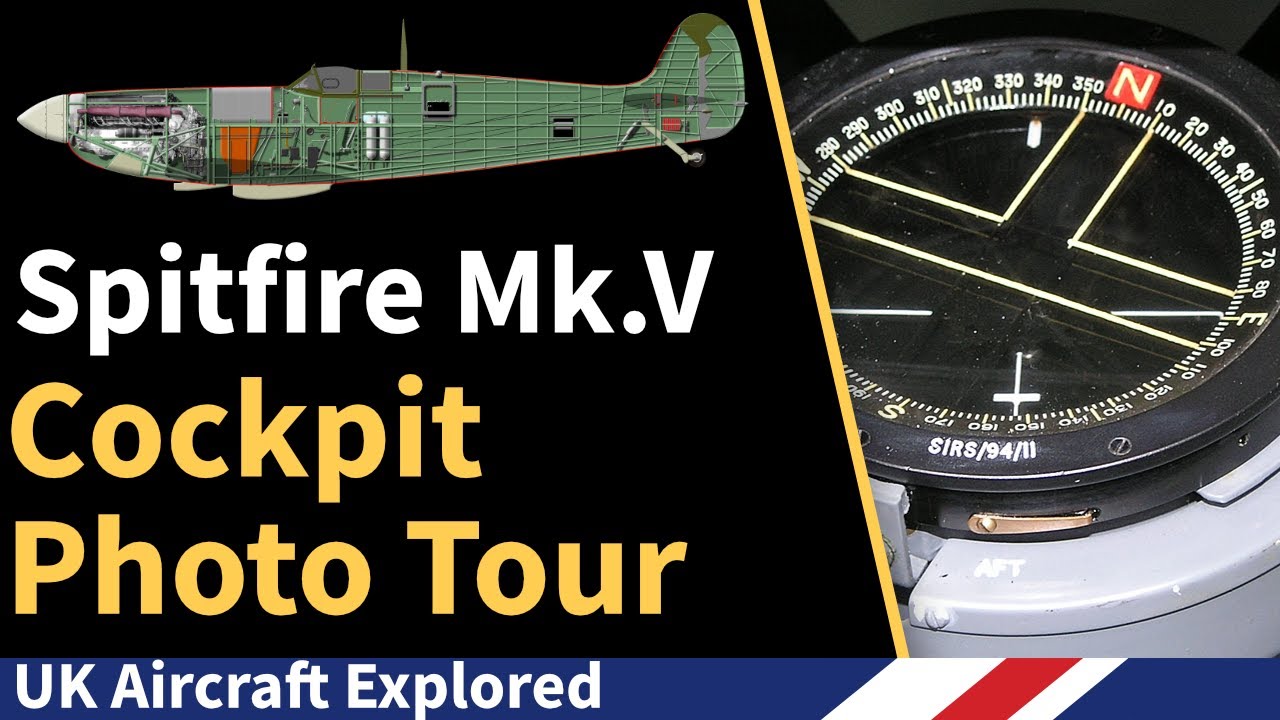 Spitfire Mk V – Cockpit Photo Tour