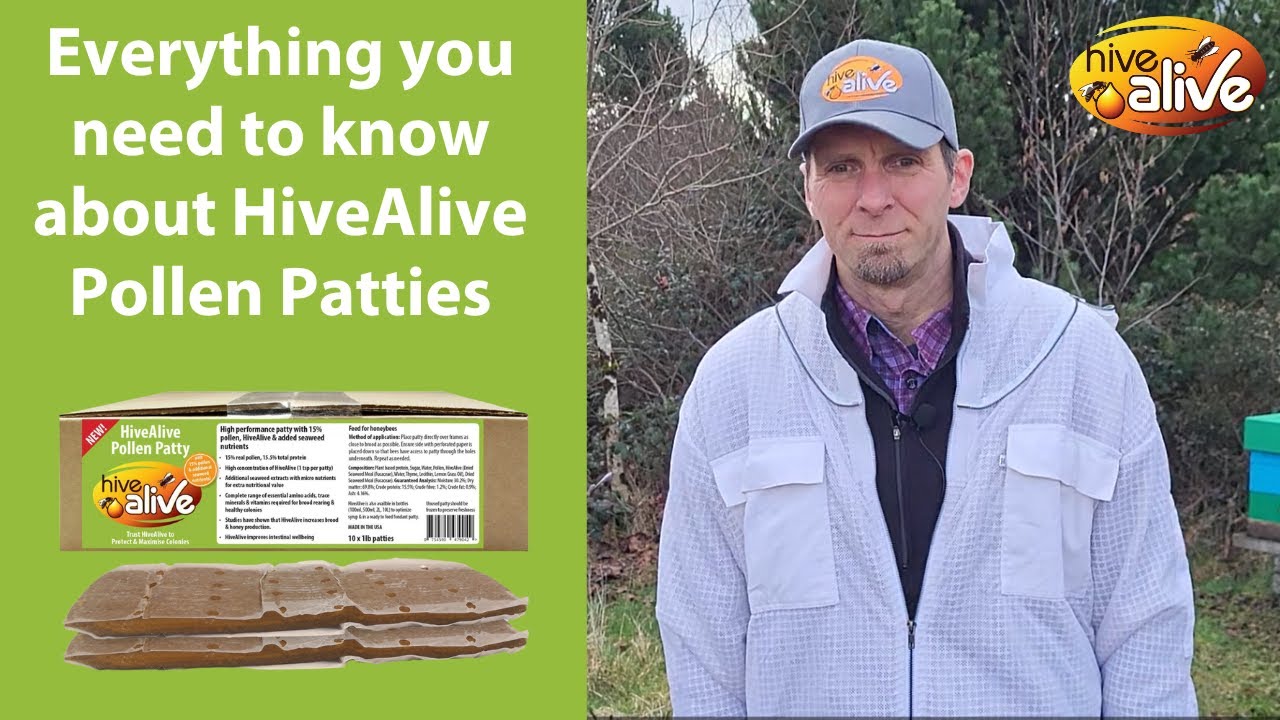 Все, что вам нужно знать о HiveAlive Pollen Patties