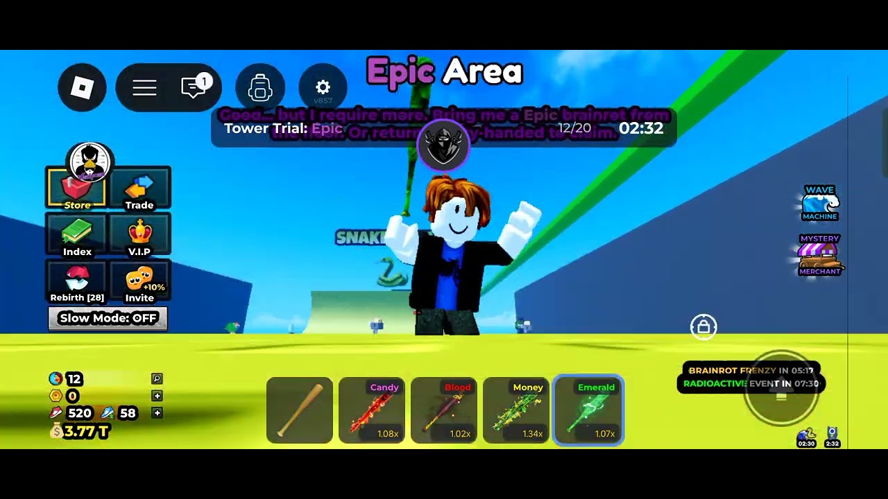 Escape Tsunami for Brainrot luck level -100000000000000000000000000000000000000000000000000000000000