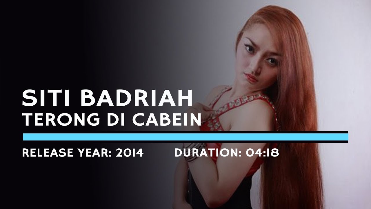 Siti Badriah - Terong Dicabein (Lyric)