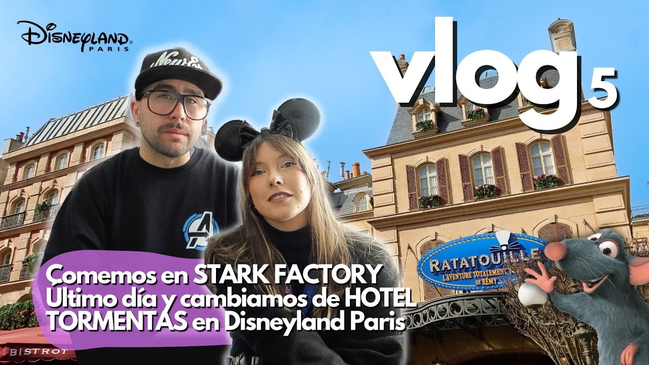 Comemos la MEJOR PIZZA 🍕 de DISNEYLAND PARIS y SHOW de FROZEN ❄️ Vlog 5 | DISNEYLAND PARIS 2023