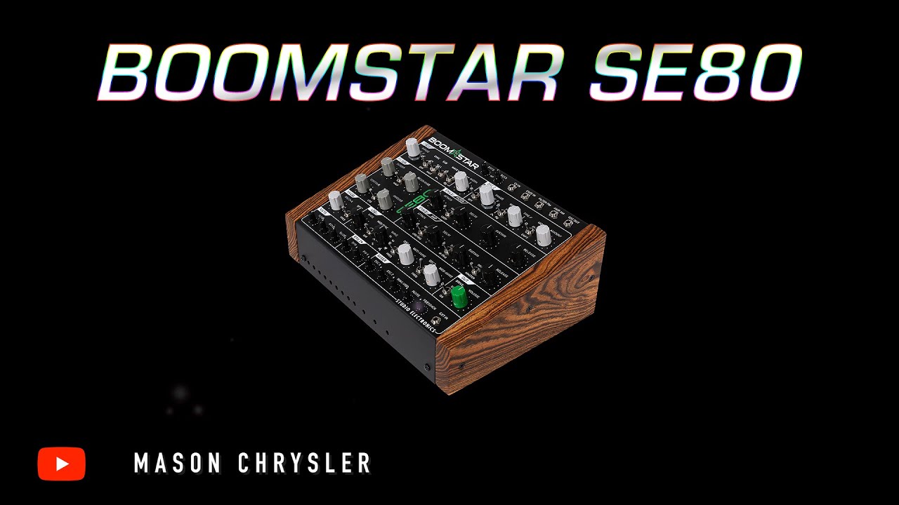 BOOMSTAR SE80 Sketch 02 - Multitrack Droning Pad with Arp