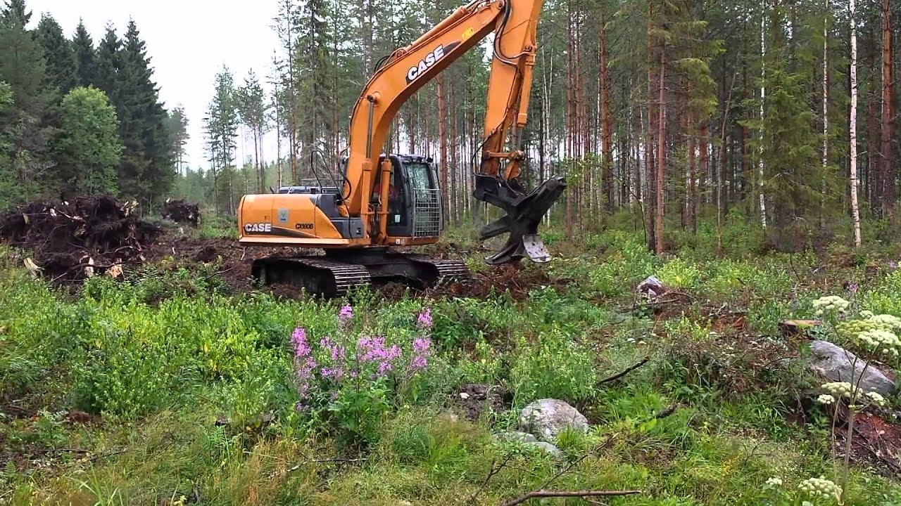 Case CX 180 B Stubbrytning