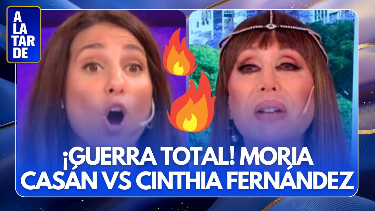 😡 MORIA Y CINTHIA AL ROJO VIVO: TENSIÓN AL AIRE Y CRUCES AFUERA