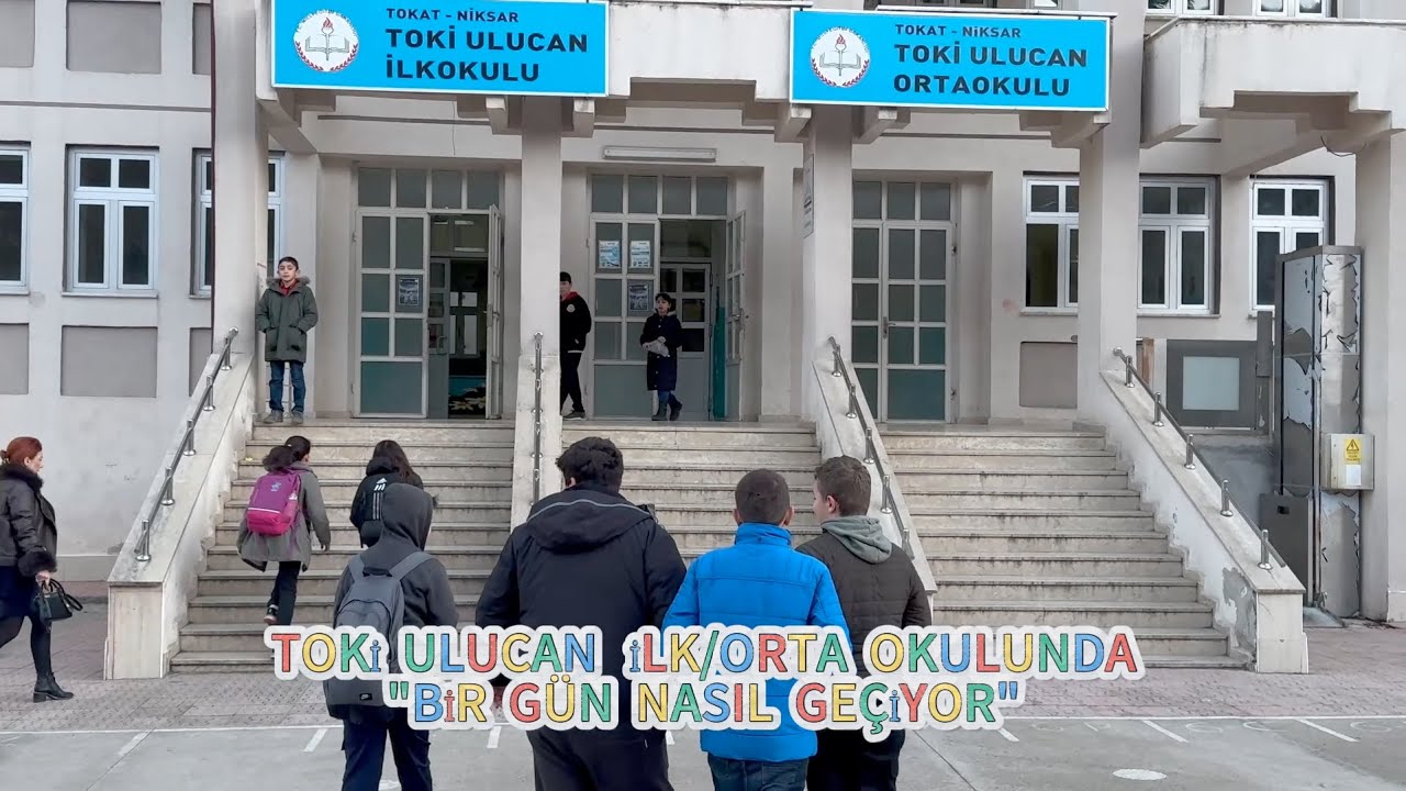 Niksar TOKİ Ulucan Ortaokulunda Bir Gün Nasıl Geçiyor?