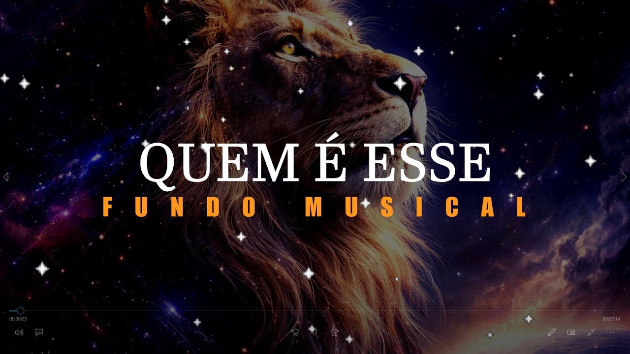 Fundo Musical - Feche os Olhos e Sinta Deus Falar com Você ( Quem é Esse )