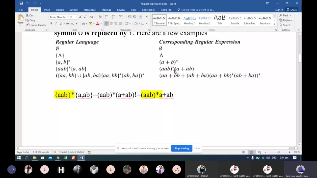 How to write Regular expression for the languages | operator used in RE | comparison of RE