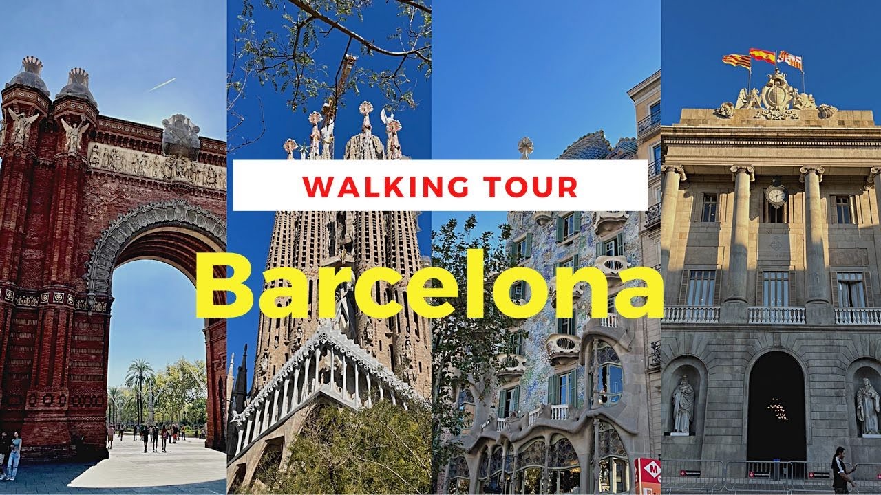 Walking Tour, Barcelona - ES [4K]