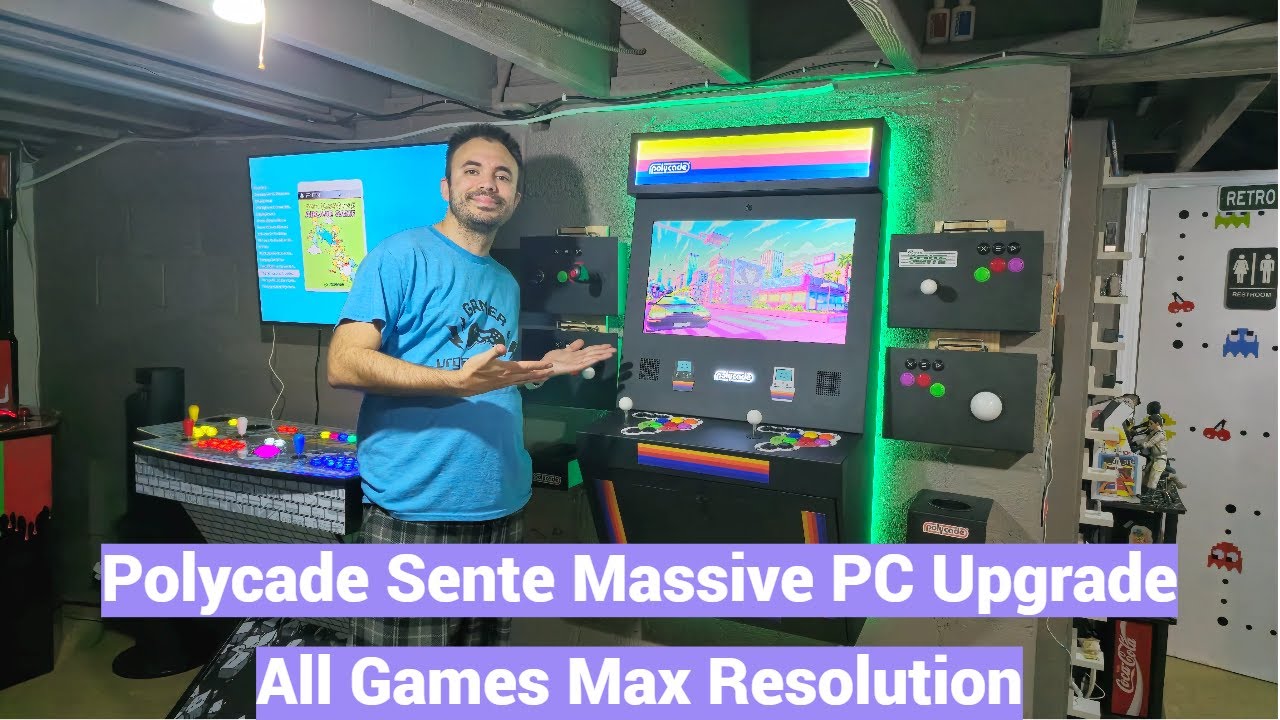 Polycade Sente Modern Arcade: масштабное обновление ПК с 1 большим выпуском | Геймплей + впечатления