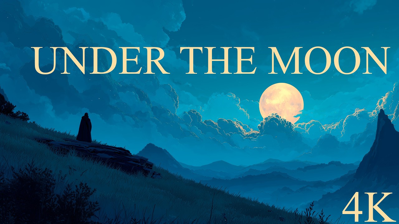 Under the Starlit Moon–Medieval Fantasy Ambient Music for Sleep, Reading & Deep Focus|Night Ambience
