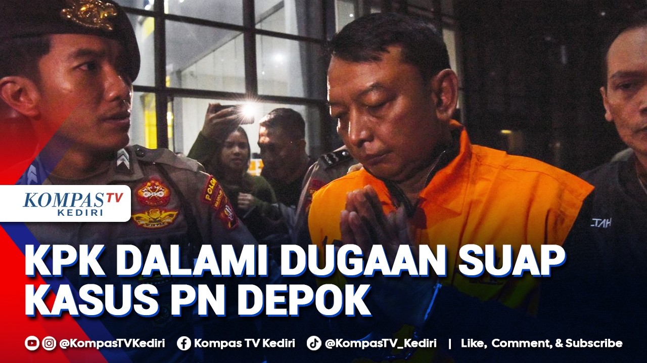[FULL] KPK Dalami Dugaan Suap, Wakil Ketua PN Depok Jalani Pemeriksaan