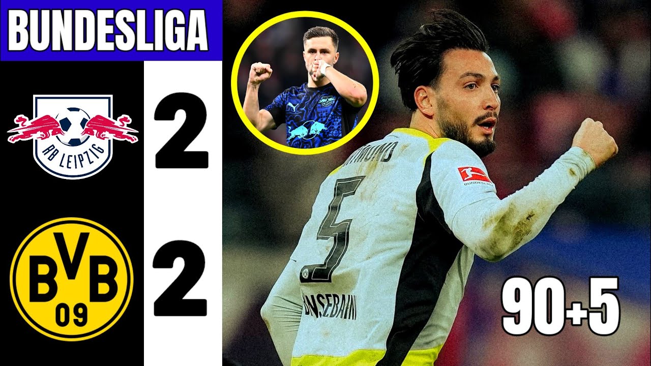 RB Leipzig - Borussia Dortmund 2-2 Highlights | Bundesliga 2025/26 Leipzig Dortmund