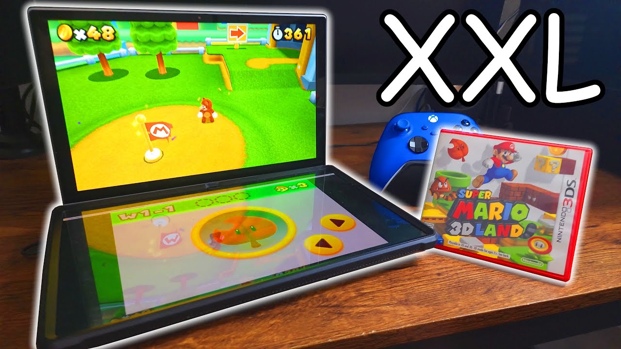 My New Nintendo 3DS XXL v.2 (can now fold!*)